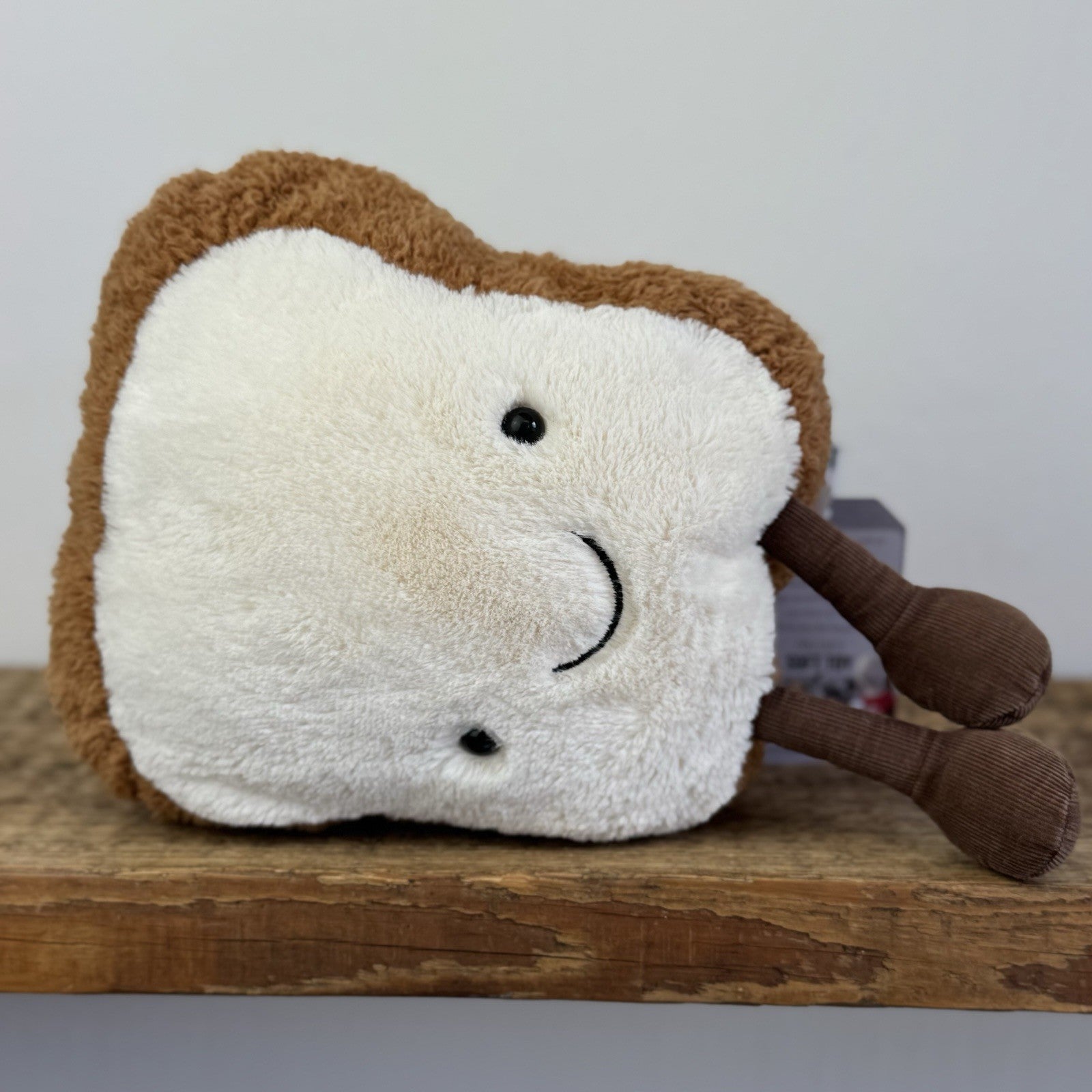 Jellycat Amuseable Toast - Slice Of Bread Plush Soft Toy Retired Collectible 12”