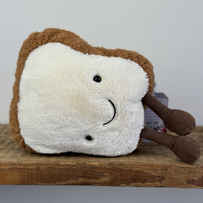 Jellycat Amuseable Toast - Slice Of Bread Plush Soft Toy Retired Collectible 12”