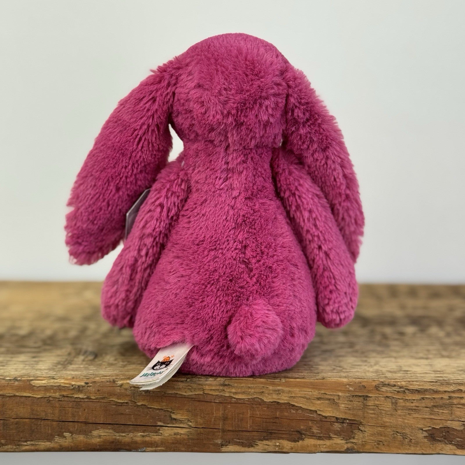 Jellycat Bashful Rose Blossom Small Bunny (Faded Ears) Rare/Retired 8"