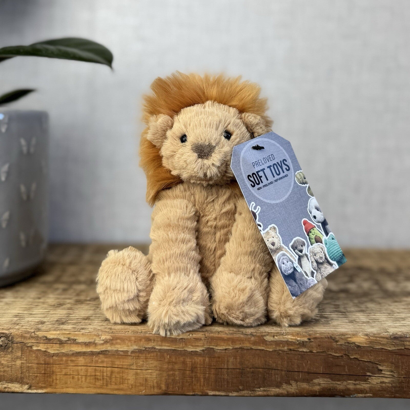 Jellycat Tiny Fuddlewuddle Lion - Tiny Fuddlewuddle - Baby Fluffy Lion 5" (2)
