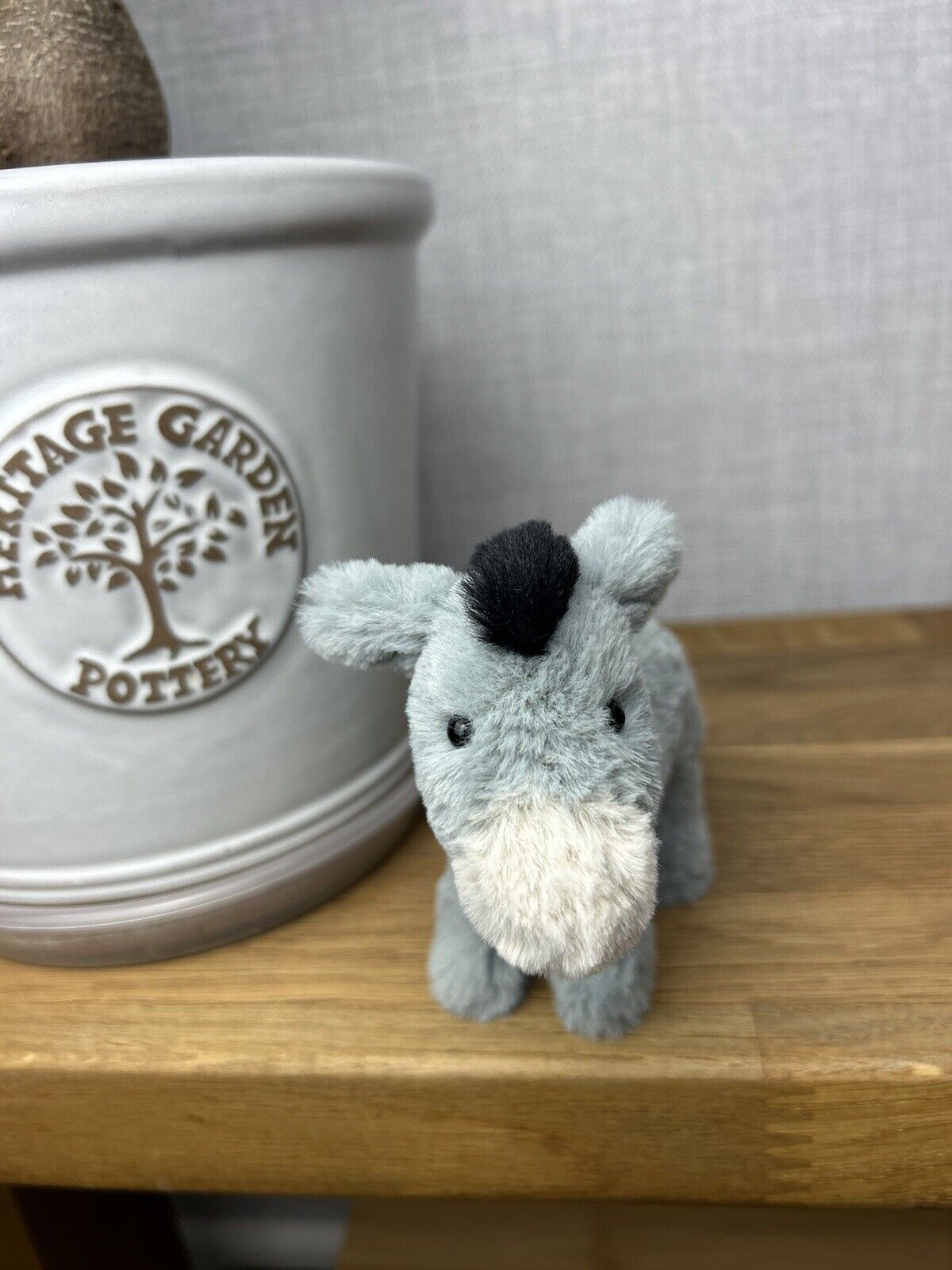 Jellycat Diddle Donkey - Jellycat Diddle - Tiny Donkey Jellycat - Tiny (m)