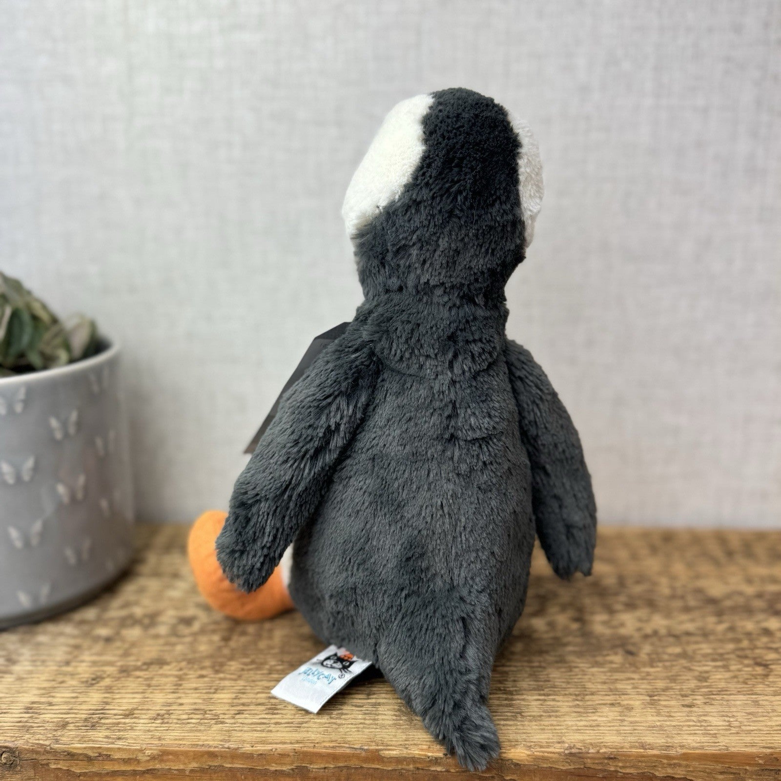 Jellycat Medium Bashful Puffin - Medium Soft Toy Beanie Rare Retired Beanie 12”