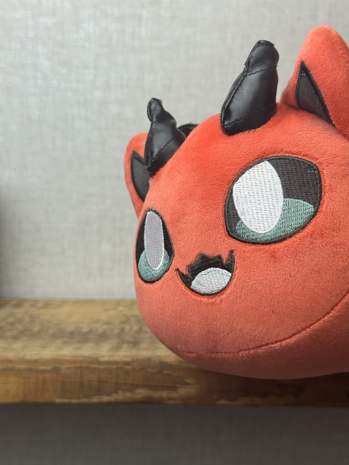 Aphmau Meemeow Demon Cat Plush - Large Red Devil Cat Collectible BNWOT