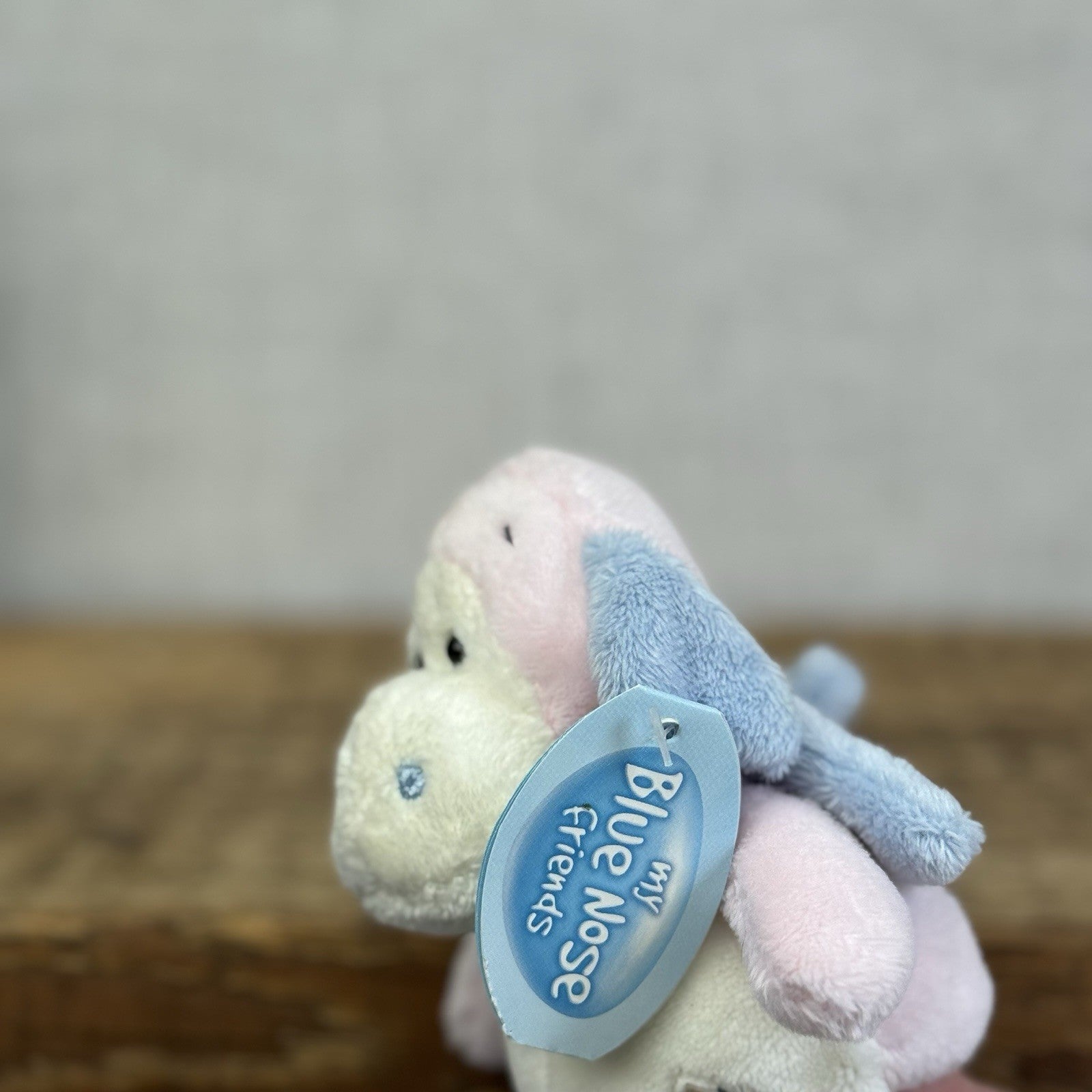 Blue Nose Friends Flash Dragon #121 - Mini Pink/Cream Dragon Soft Toy With Tags