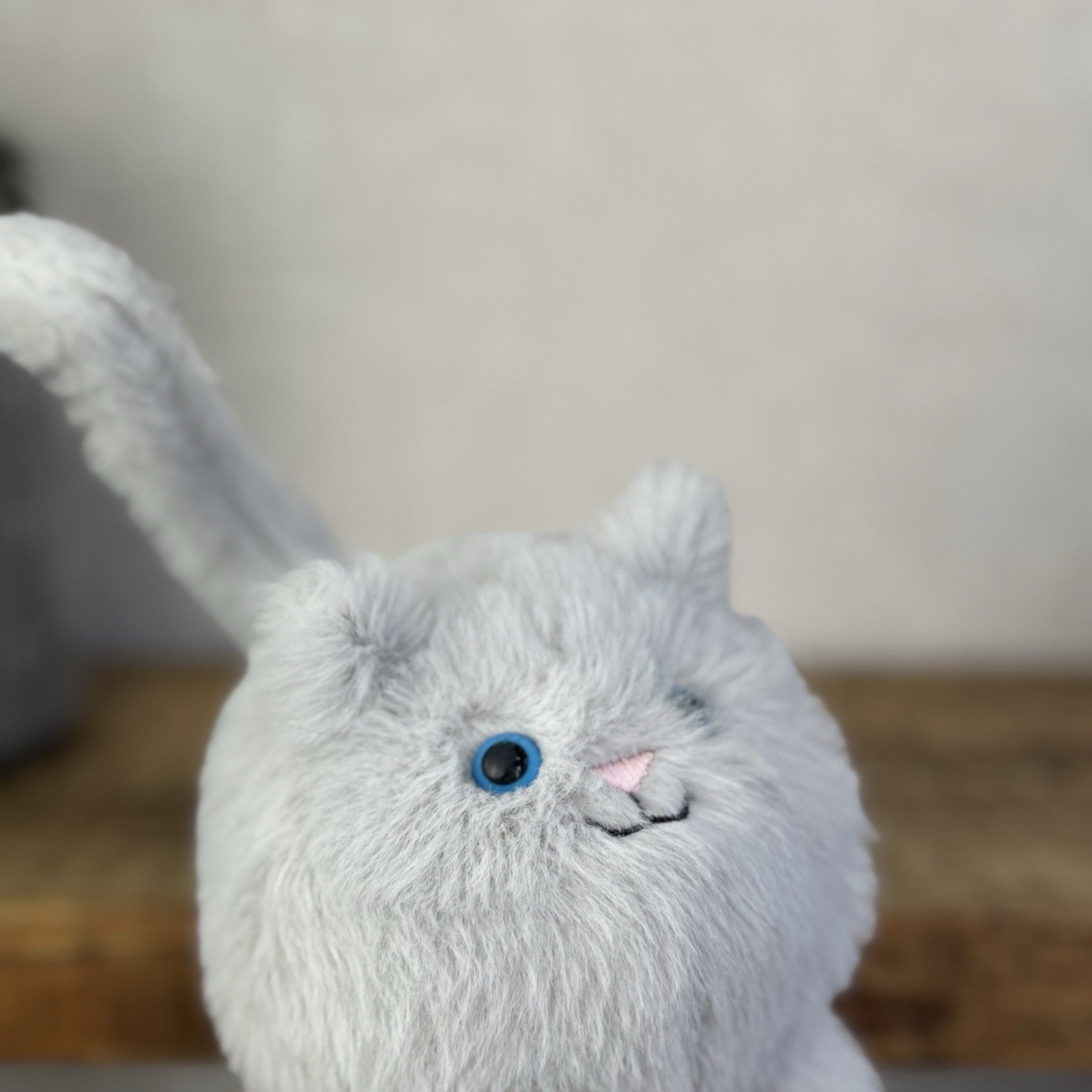 Jellycat Grey Kitten Caboodle Cat Plush Soft Toy - Small Kitten Soft Toy 5”