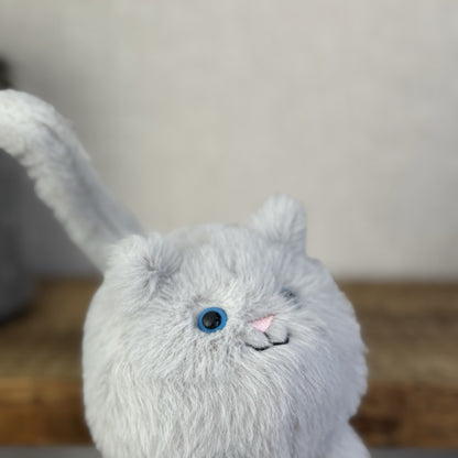 Jellycat Grey Kitten Caboodle Cat Plush Soft Toy - Small Kitten Soft Toy 5”
