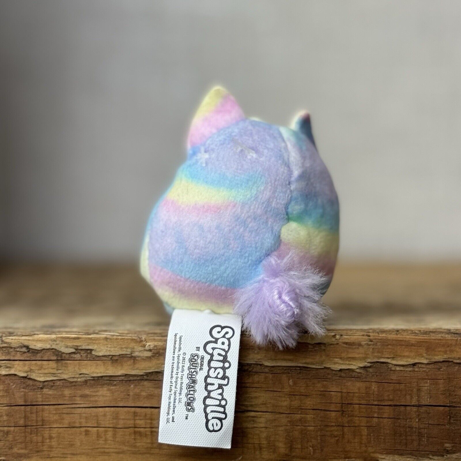 Squishmallows Squishville - Micromallows - Tiny Squishmallow Felexine Fox Purple