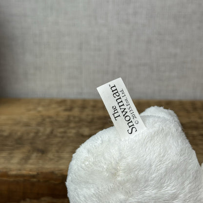 The Snowman Mini Soft Toy Baby Beanie - Christmas Rainbow Designs - R Briggs 5”