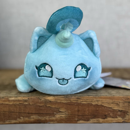 Aphmau MeeMeows - Blue Unicorn Cat Plush Collctible Cat 5"