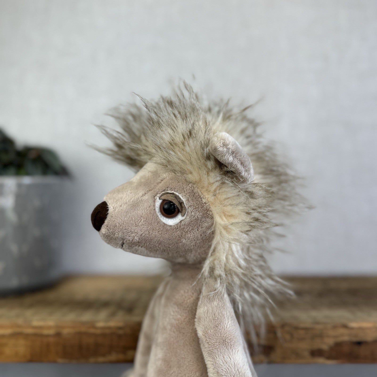 Jellycat Chi-Chi Chinese Crested Dog - Large Fluffy Puppy Dog Rare/Retired 14"