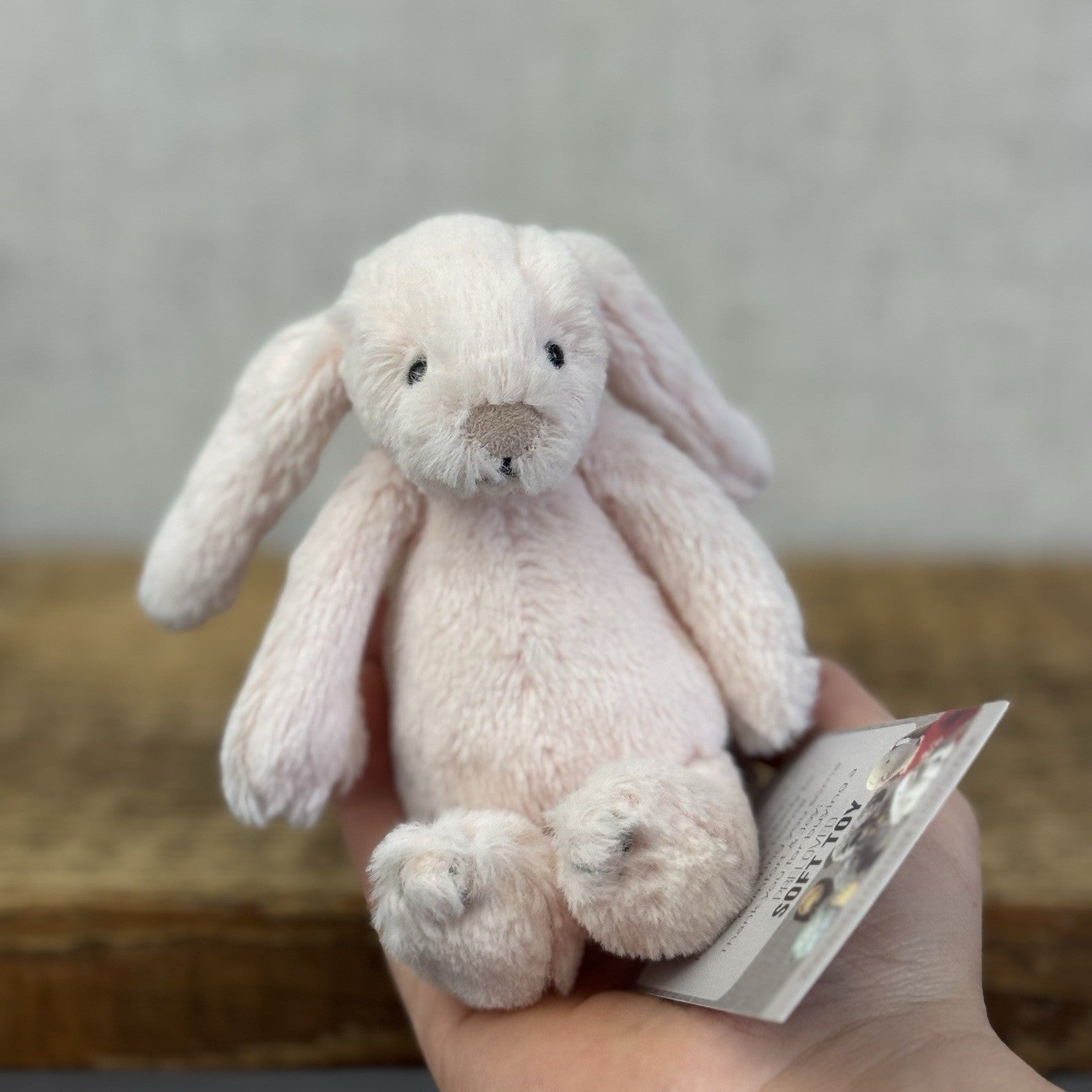 Jellycat Tiny Baby Pink Bashful Bunny - Tiny Pink Rabbit  Bunny 5”