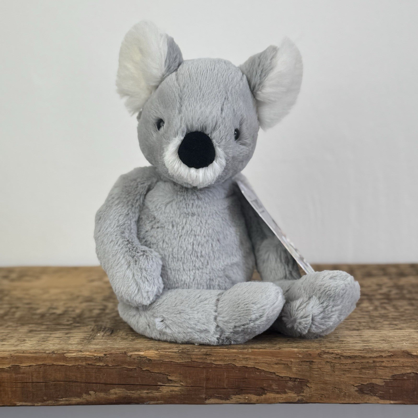 Jellycat Small Benji Koala - Small Super Soft Grey Koala Beanie Retired 11"