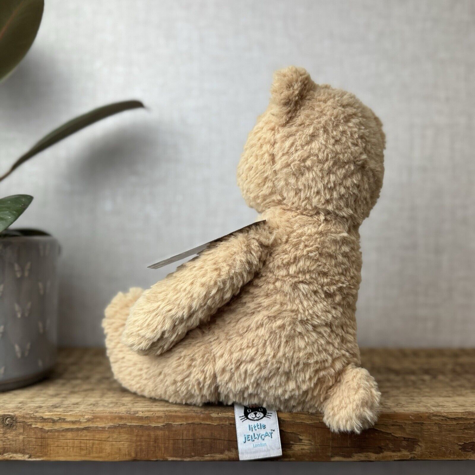 Jellycat Bumble Brown Bear - Medium Retired Bear - Little Jellycat Bear 12” NWOT