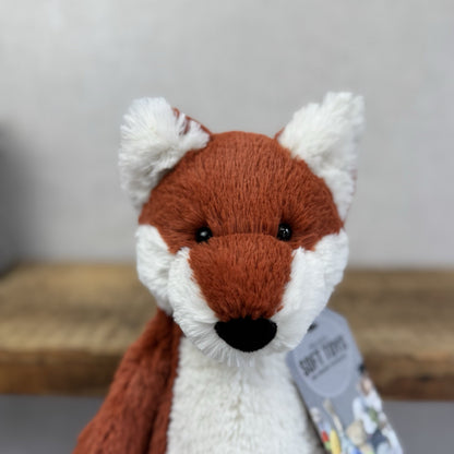 Jellycat Medium Bashful Fox Cub - Orange Fox Beanie Plush Retired 12” (#2)
