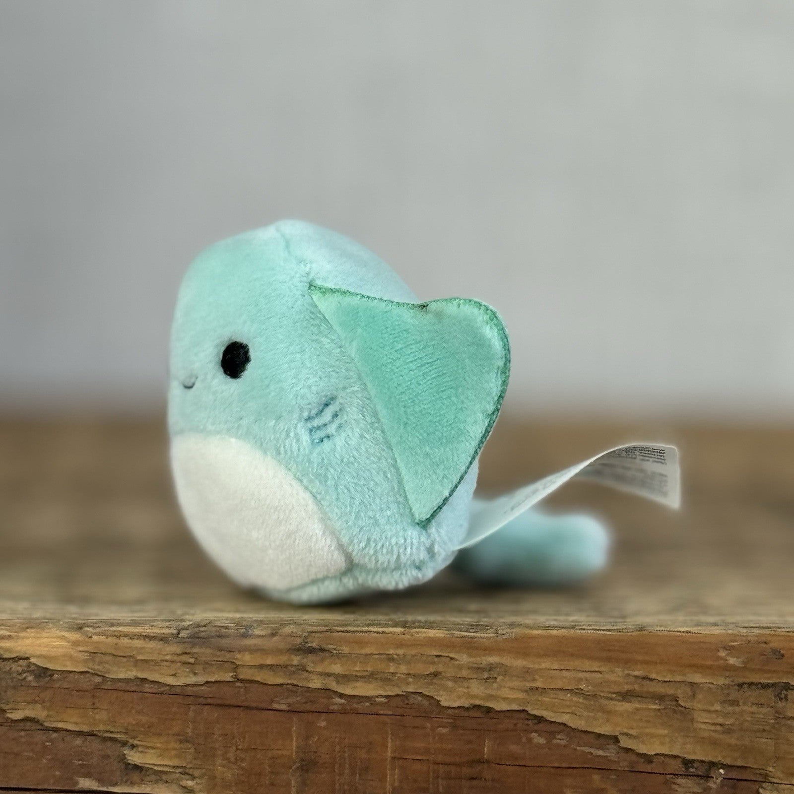 Squishmallow Squishville - Maggie The Blue Stingray Sea Creature Soft Toy Mini
