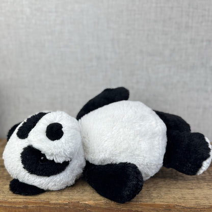 The Little White Company Panda Soft Toy- Soft Panda Beanie 12"