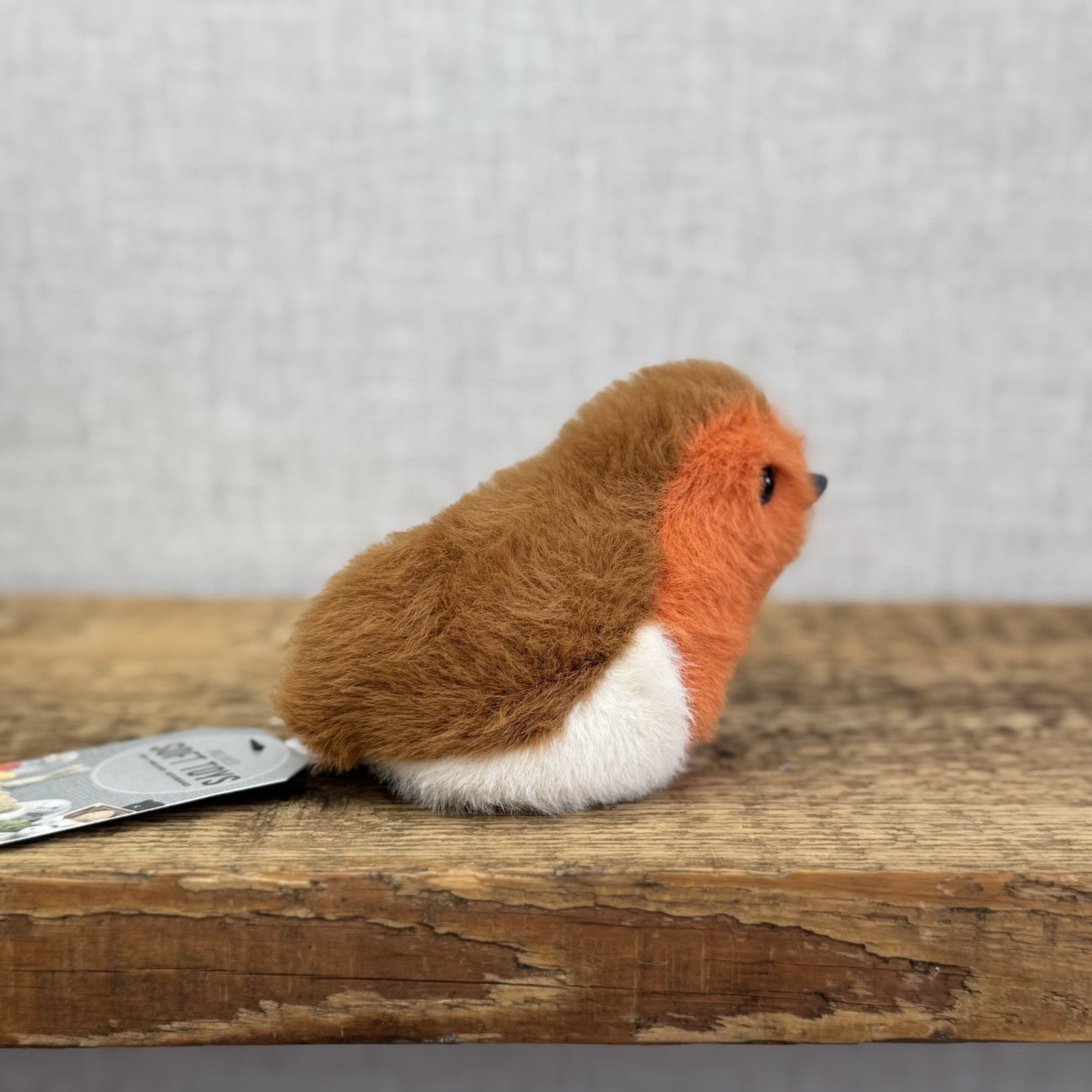 Jellycat Birdling Robin - Bird Pocket Pal Beanie Fluffy Bird Soft Toy Retired 4"