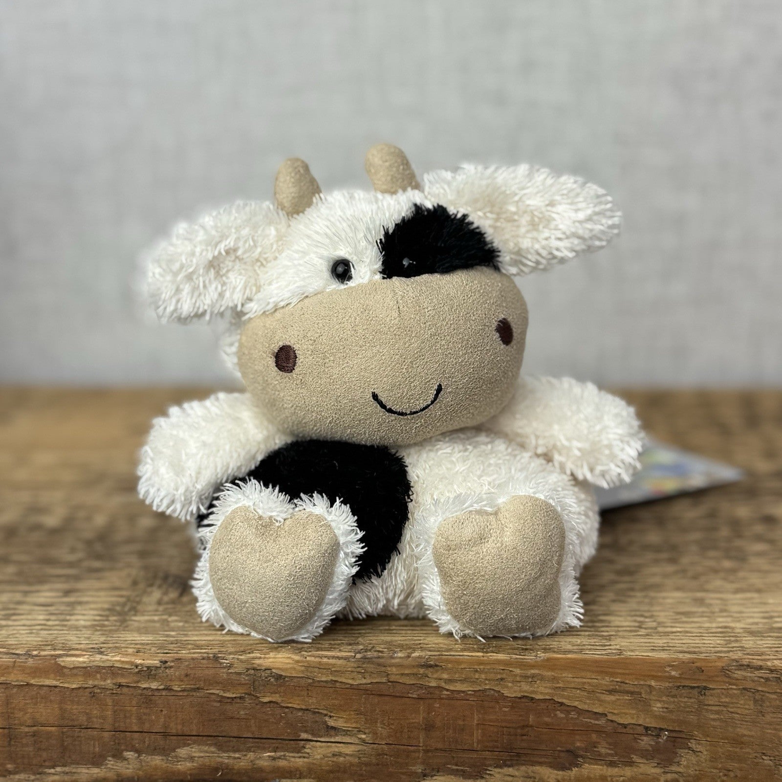 Jellycat Pudding Cow - Vintage Pudding Cow Soft Toy Pristine 5"