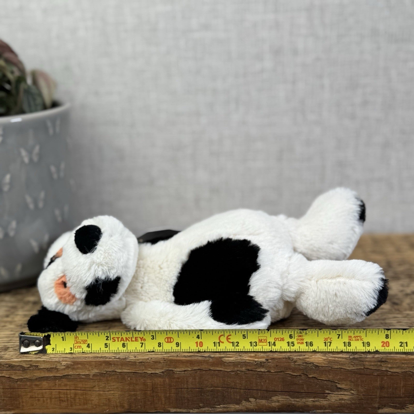 Jellycat Small Bashful Charlie Puppy Dog - Small Dog Orange/white/black 8”