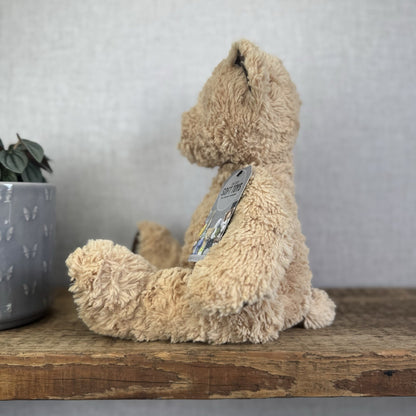 Jellycat Edward Bear Medium - Light Brown Traditional Beige Bear 12" (#2)