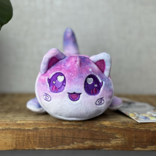 Aphmau MeeMeows - Celestial Galaxy Car - Pocket Squishy Cat Pink Small Cat 5"