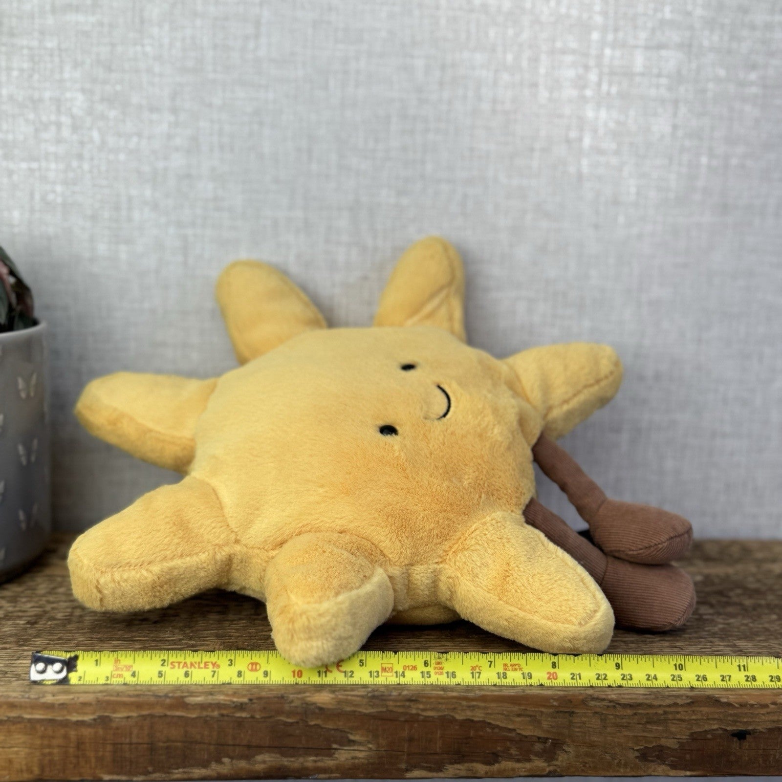 Jellycat Amuseable Sun - Jellycat Sun Soft Toy Medium Retired Weather Plush 12"