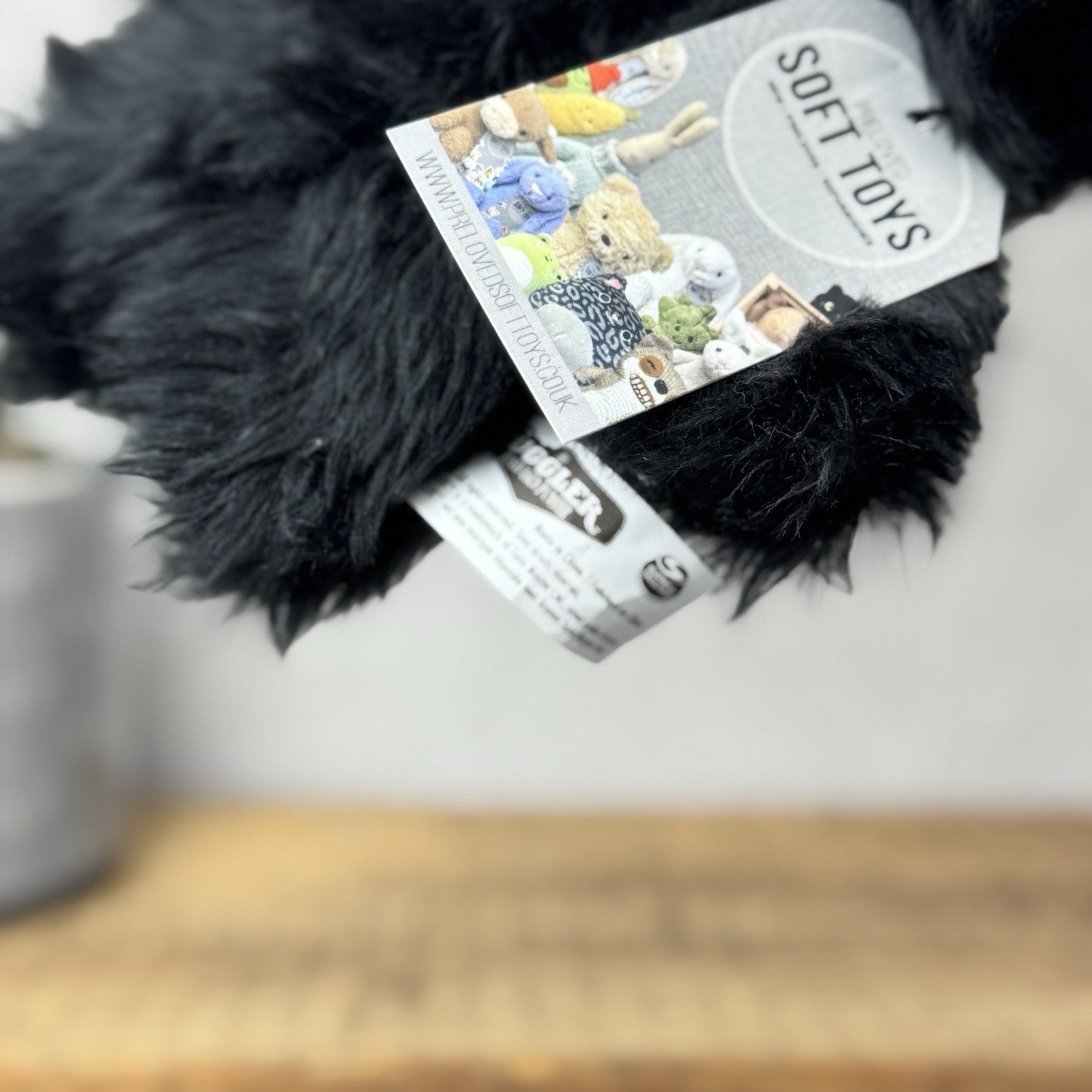 Fuggler Fart Face Fuggler -Munch Munch Black Hairy Fuggler Cute Snuggler Plush