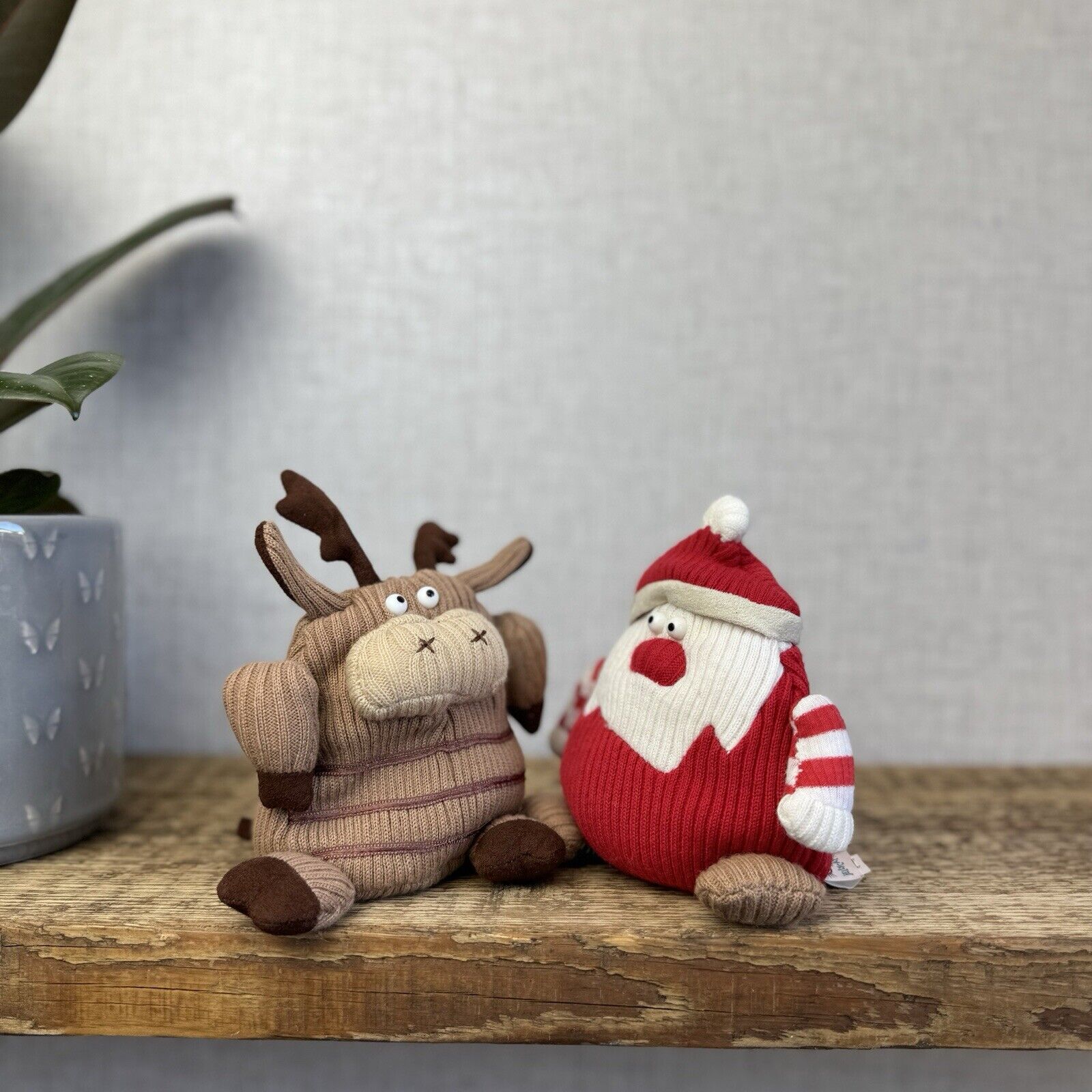 Jellycat Knitwits Christmas Beanies - Knitted Christmas Retired/Vintage Plush 5"