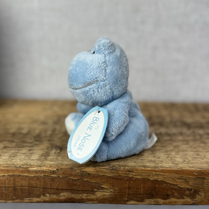 Blue Nose Friends - Lily The Frog #37 Miniature Blue Frog Beanie Plush Tags