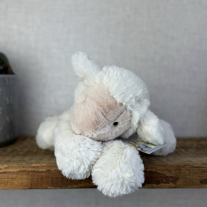 Jellycat Smudge Lamb - Medium Lamb Floppy Soft Toy Retired Cream/Off White Sheep