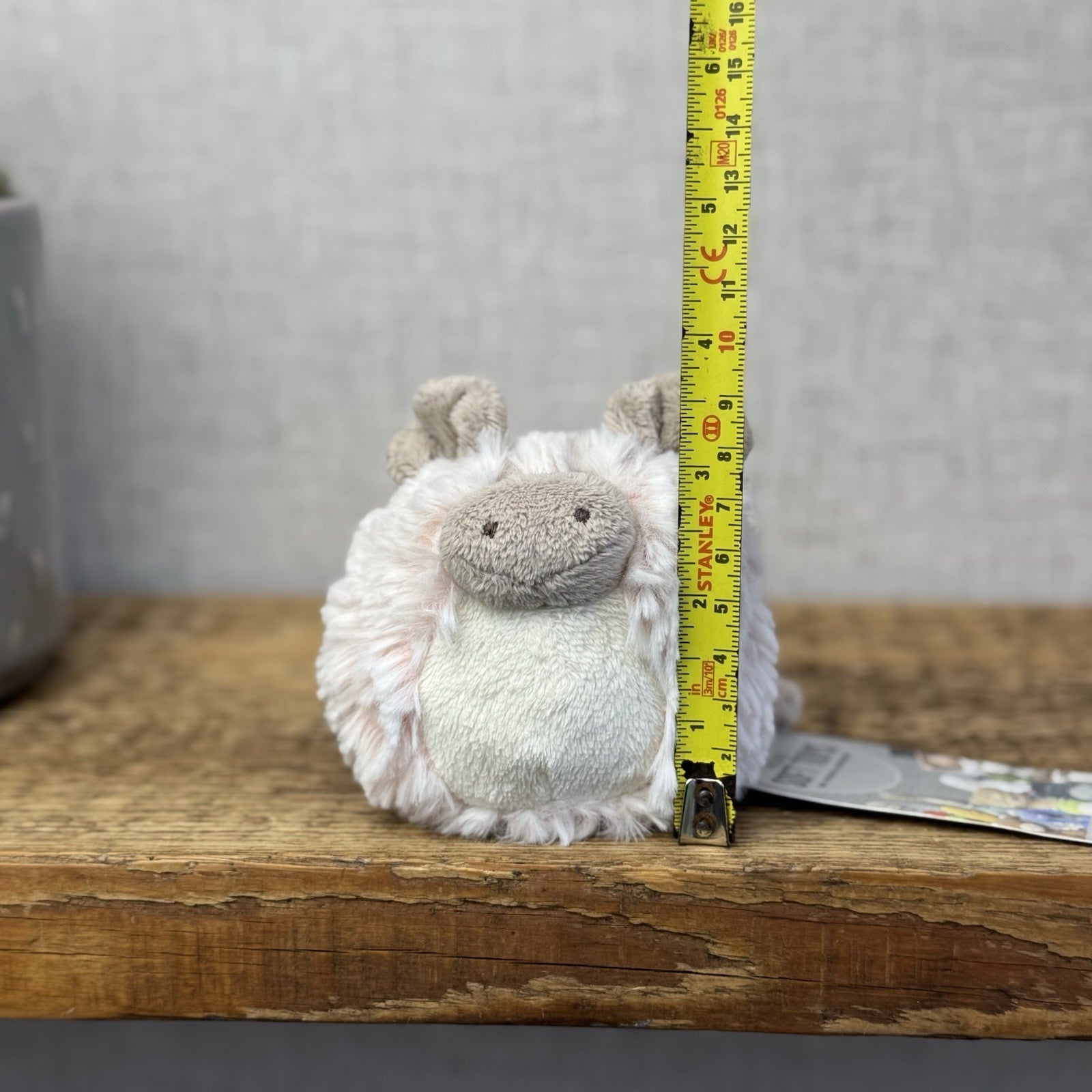 Jellycat Tiny Furball Piglet - Pink Pig Ball Vintage Mini Beanie Plush 4"