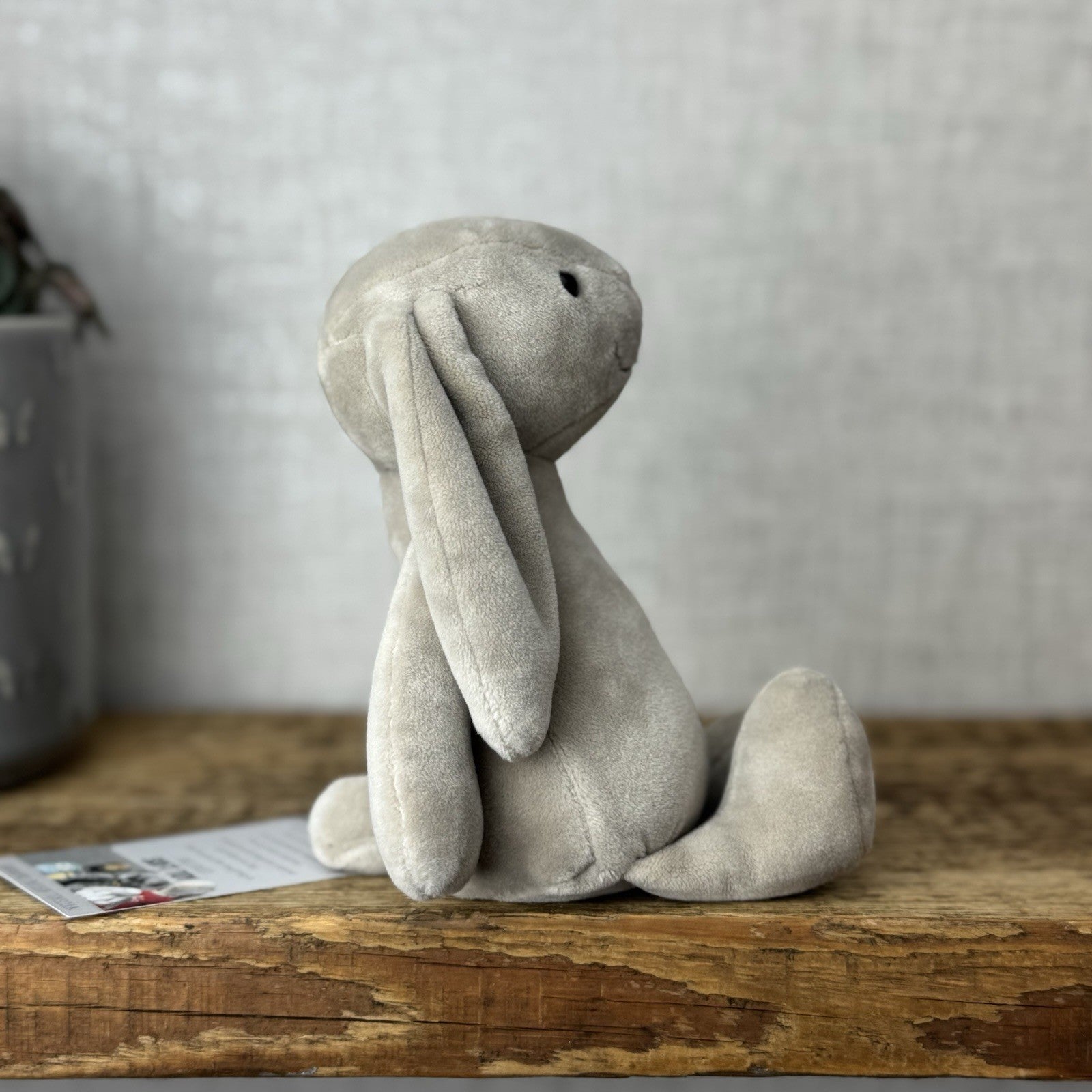 Jellycat My First Bunny - Baby Soft Beige Rabbit Toy Velour Beanie Beige 8” (#2)