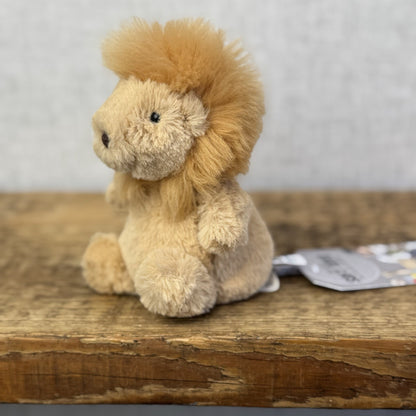 Jellycat Poppet Lion (John Lewis Variation) Small Beanie Lion Soft Toy Rare 5”