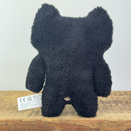 Fuggler Indecisive Monster - Black Snuggler Fuggler Button Eyes Retired 