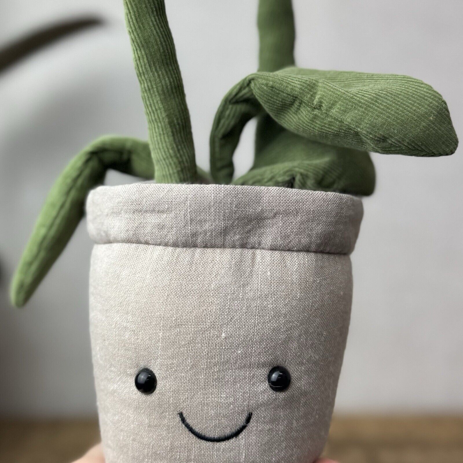 Jellycat Amuseable White Orchid - Retired Jellycat Potted Plant Medium 12"