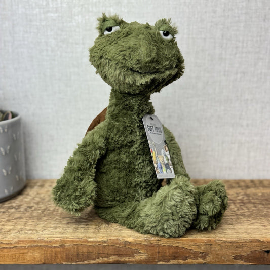 Jellycat Furryosity Turtle Tortoise - Grumpy Turtle Soft Toy 15" Medium Plush