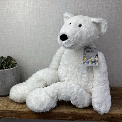 The Little White Company Huge Oscar Bear Pickles Beanie 23" (Jellycat Collab)