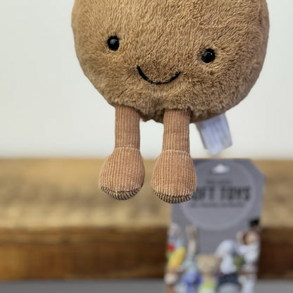 Jellycat Chocolate Macaron (first Release) Retired Brown Macaron Soft Toy Rare