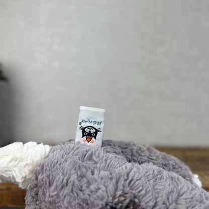 Jellycat Tumblie Sheepdog Grey & White Puppy Dog Soft Toy Plush Dog 12" (#4)