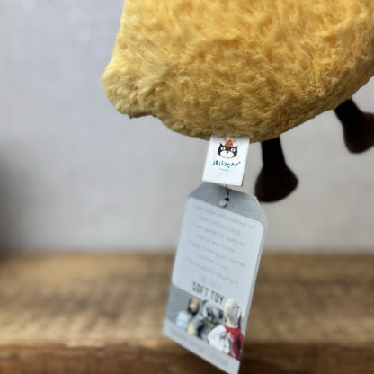 Jellycat Small Amuseable Lemon - Small Lemon With Legs - Food Play Soft Toy 6"