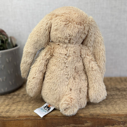 Jellycat Medium Bashful Honey Bunny - Rare Retired Medium Rabbit 12”