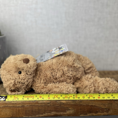 Jellycat MillyBoo Bear - Small Textured RARE Traditional Brown Bear Vintage 10"