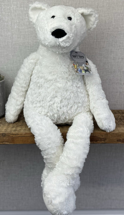 The Little White Company Huge Oscar Bear Pickles Beanie 23" (Jellycat Collab)