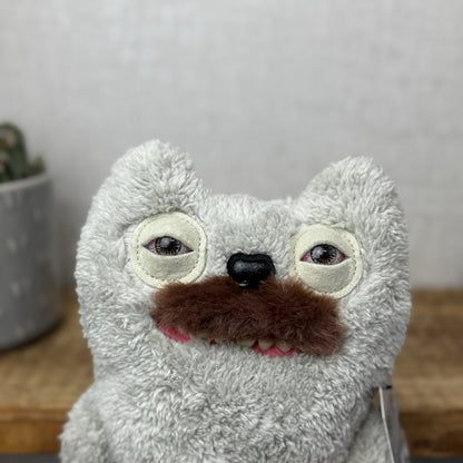 Fuggler Old Tooth Hairy Fuggs Fuggler - Moustache Funny Ugly Monster Grey/Brown