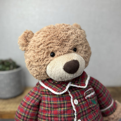 John Lewis Christmas Bed Time Bear - Large & Small (Jellycat Collaboration) Rare