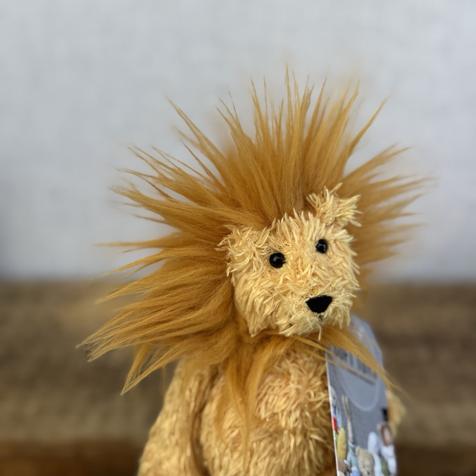 Jellycat Bunglie Tot Lion - Rare Retired US Exclusive Mini Bunglie Lion 7"