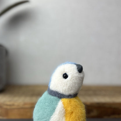 Jellycat Birdling Blue Tit - Birdling Jellycat Small Tiny Pocket Pal Beanie Bird