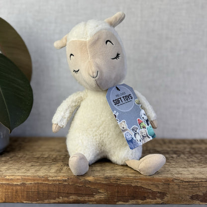 Jellycat Small Sleepee Lamb - Sleeping Sheep Plush Soft Toy Beanie Retired 10”