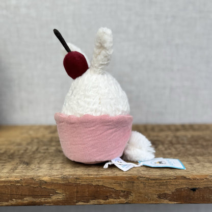 Jellycat Dainty Dessert Bunny Cupcake New With Tags Cute Cupcake Plush 6"