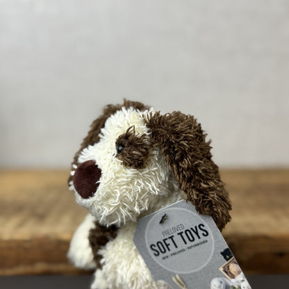 Jellycat Bunglie Tot Dylan Dog - Small Bunglie Puppy Beanie Vintage NWOT 7"